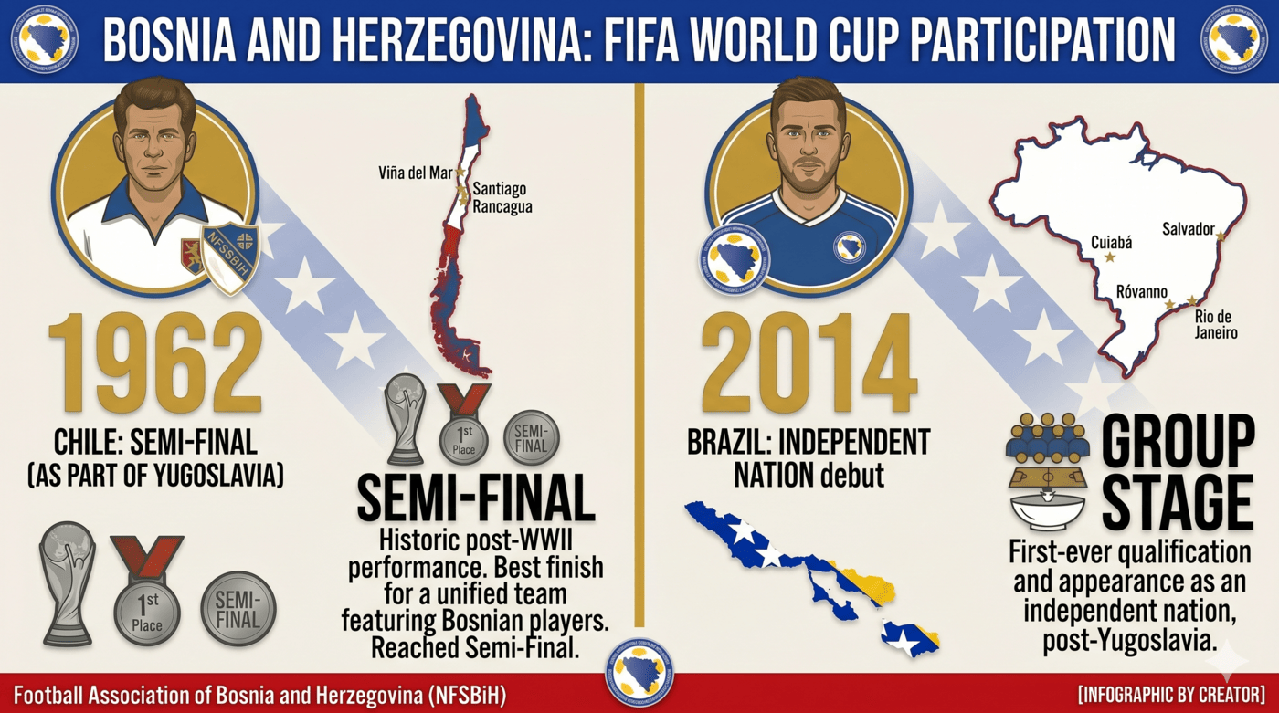 Bosnia y Herzegovina, de la resistencia al boleto mundialista