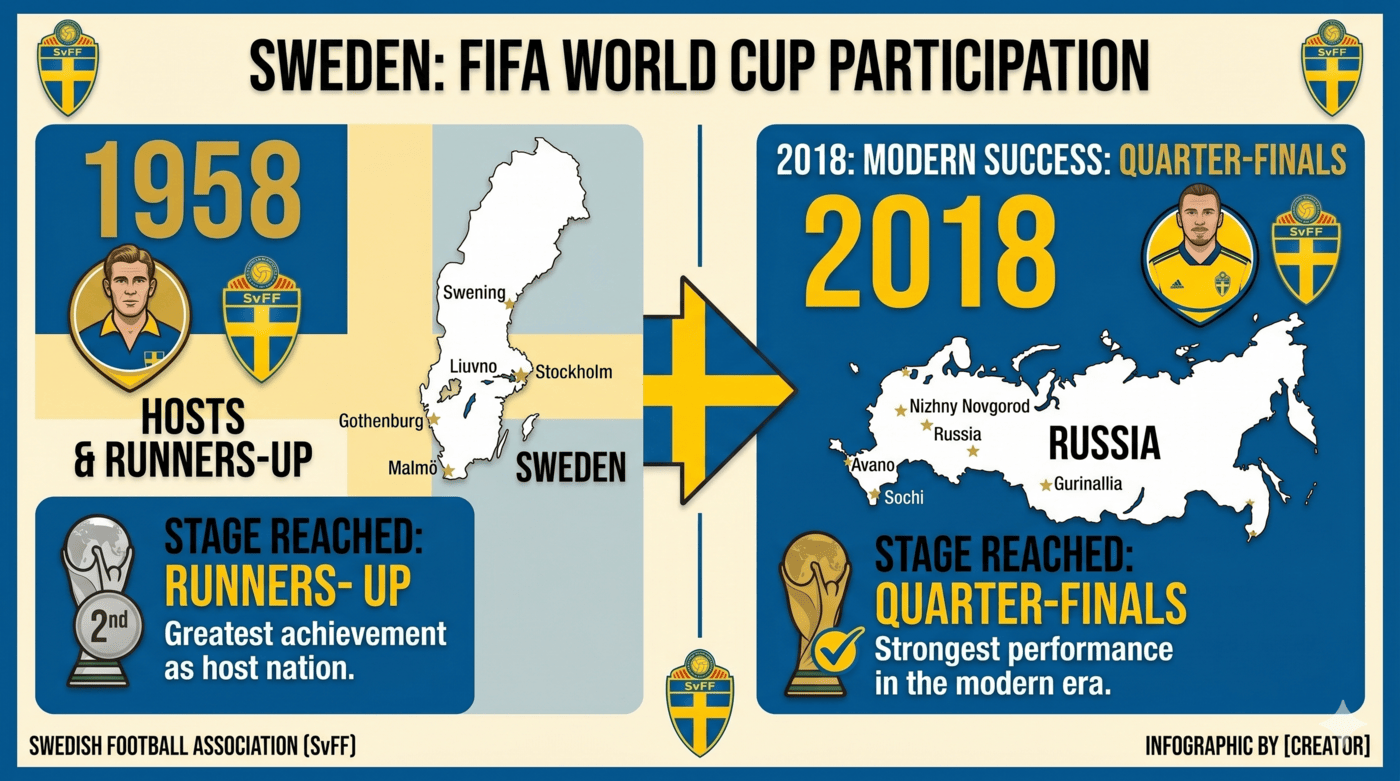 Svezia, dall’orlo al Mondiale con il cuore acceso e il margine corto
